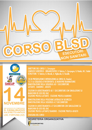 CORSO BLSD PER ESECUTORI  NON SANITARI